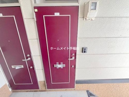 北海道札幌市手稲区新発寒五条9丁目(アパート)の賃貸物件の玄関