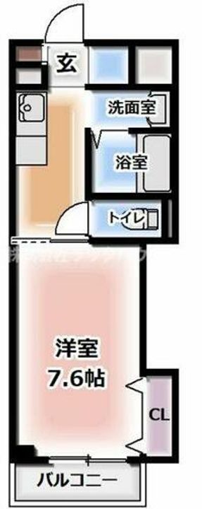 大阪府門真市新橋町(マンション)の賃貸物件の間取り