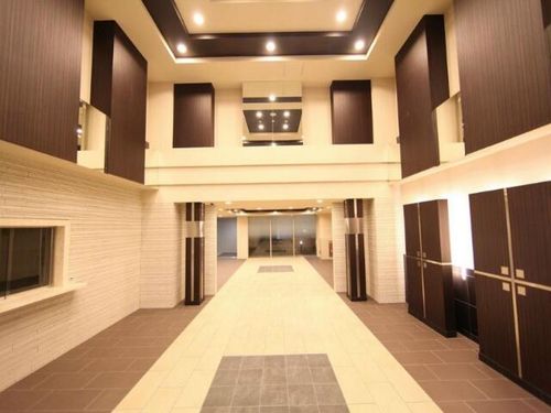 エステムプラザ名古屋駅前プライムタワーの玄関