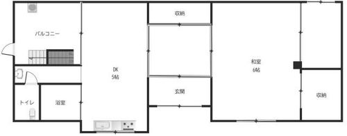 京都府京都市中京区壬生東大竹町(一戸建)の賃貸物件の間取り
