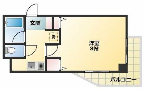 FRONT OF THE POLICE新光の間取り