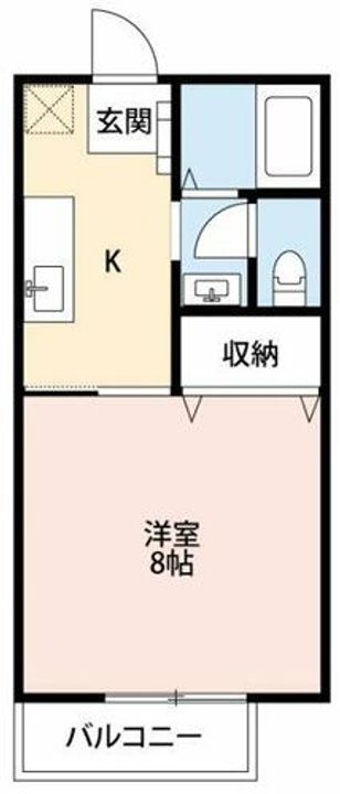 エタニティーPartⅦ105の間取り