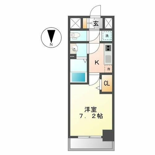 プレサンス上前津グレースの間取り