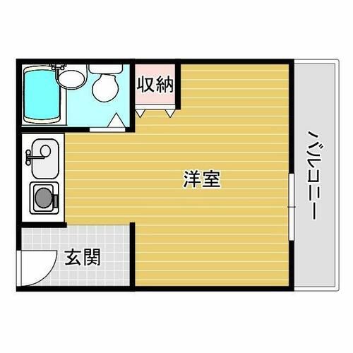 ハイツ茨木の間取り