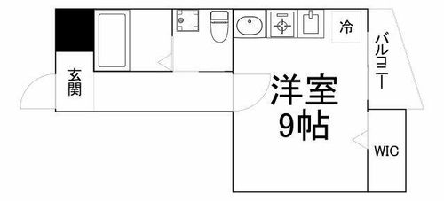 ブルービー玉造の間取り