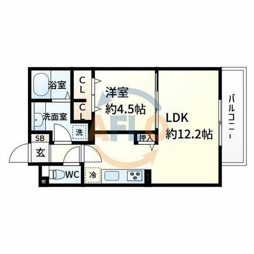 シャルムCの間取り