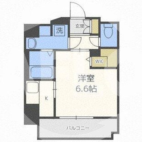 ミラージュパレス北梅田の間取り