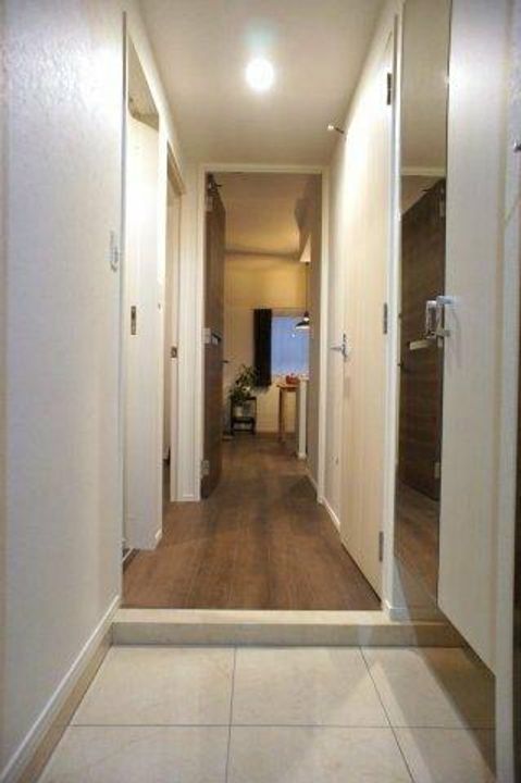 福岡県福岡市博多区千代1丁目(マンション)の賃貸物件の玄関