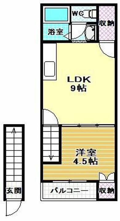 エコープラザ藤井寺2Fの間取り