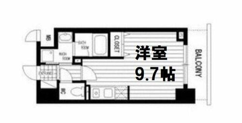 KDXレジデンス難波南の間取り