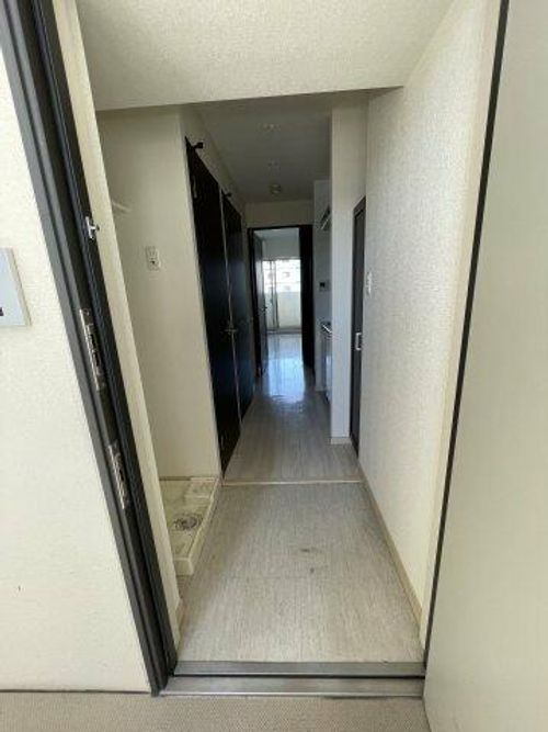 スプランディッド難波Ⅱの玄関