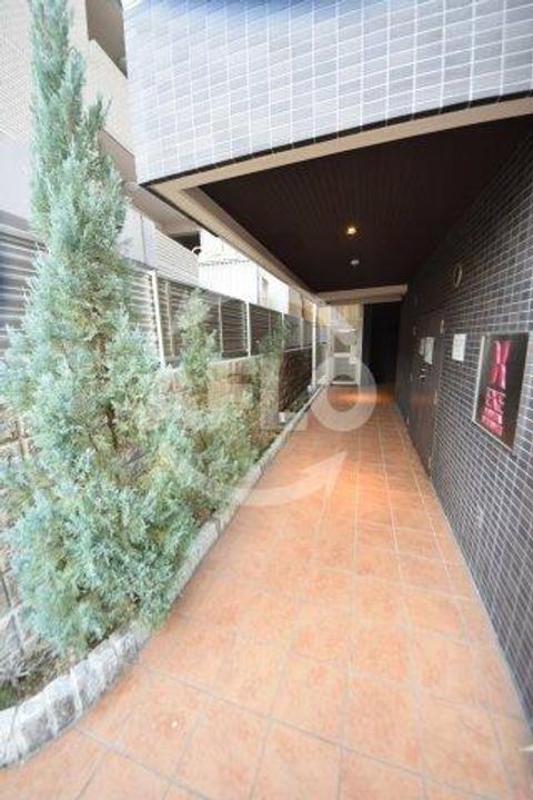 エグゼ難波南Ⅱの玄関
