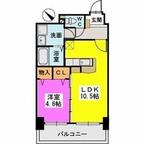 ル・セレクト山王の間取り