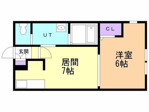 レオーネ・コリーナ106の間取り