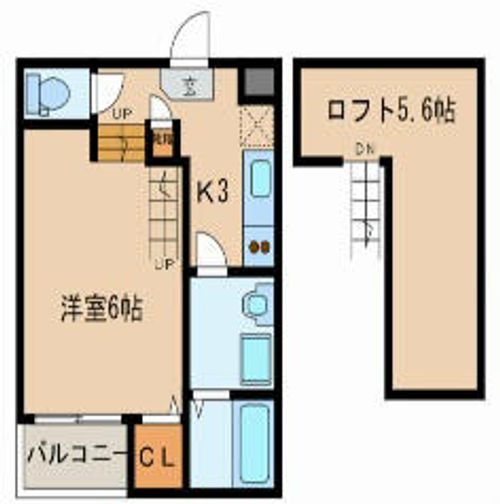 ブランドハウス城西1の間取り