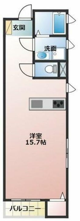 シェ・プランドゥール大国202の間取り