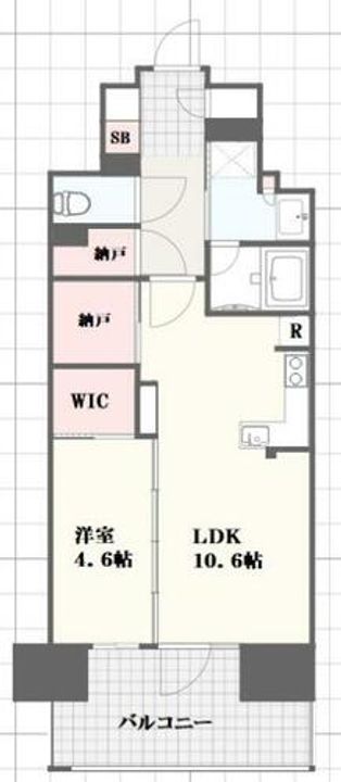 レーベン姫路本町の間取り