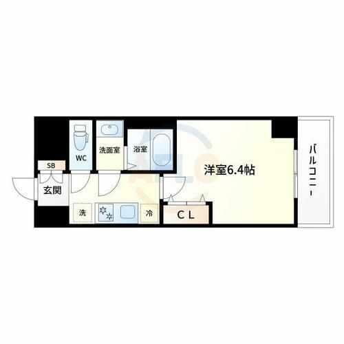 アドバンス大阪カーサの間取り