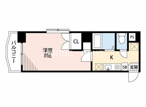 リバティ参番館の間取り