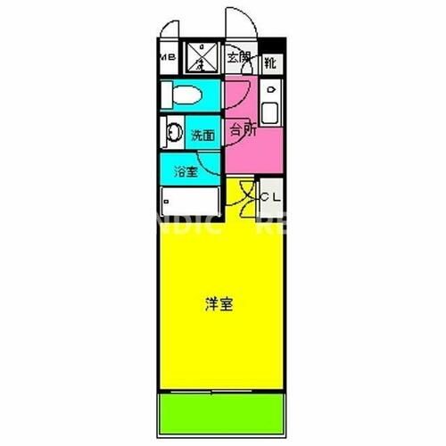 フィンリー大濠 BAY WESTの間取り