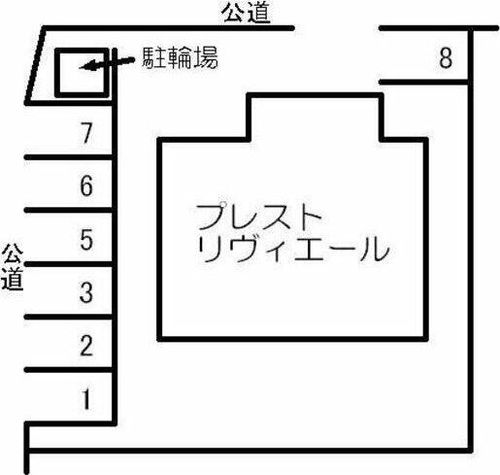 プレスト・リヴィエールの地図