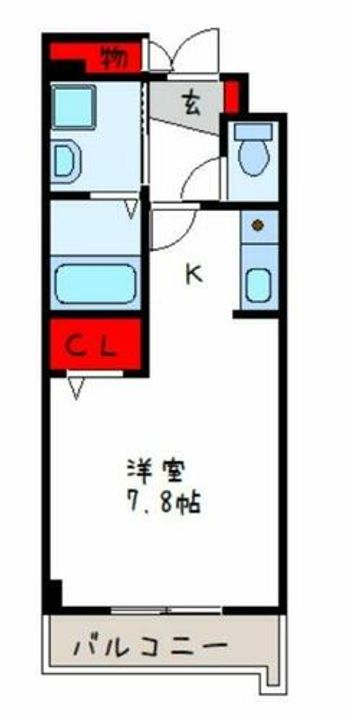 サニーヴィラの間取り