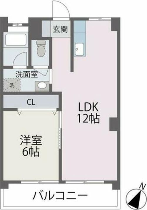 メゾン住吉の間取り