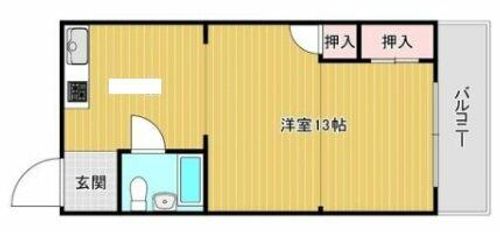 戸田ハイツの間取り