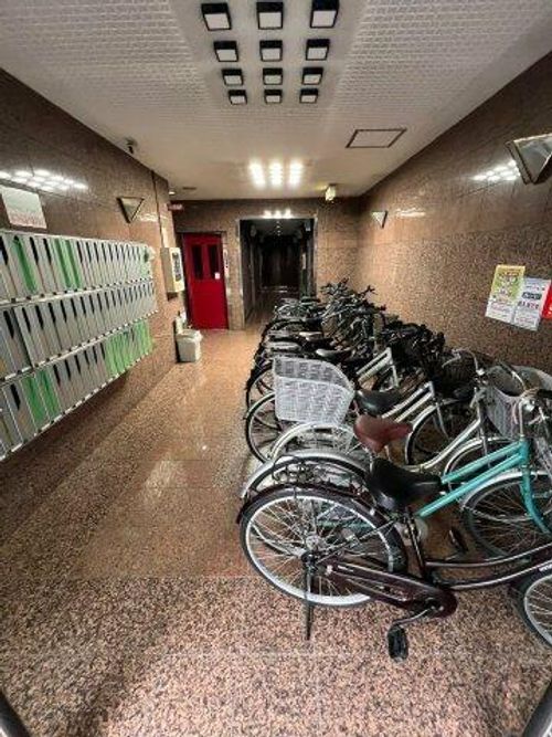 ベストレジデンスあびこの玄関