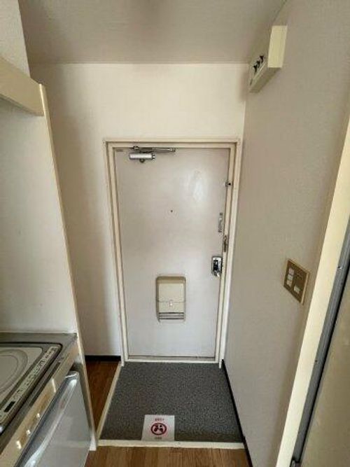 ベストレジデンスあびこの玄関