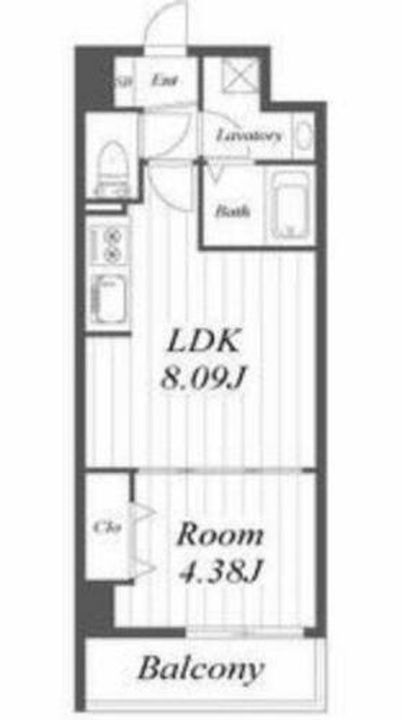 オルフェア都島の間取り