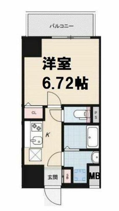 ALZA西本町の間取り