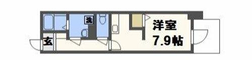 グランパシフィック天満橋の間取り