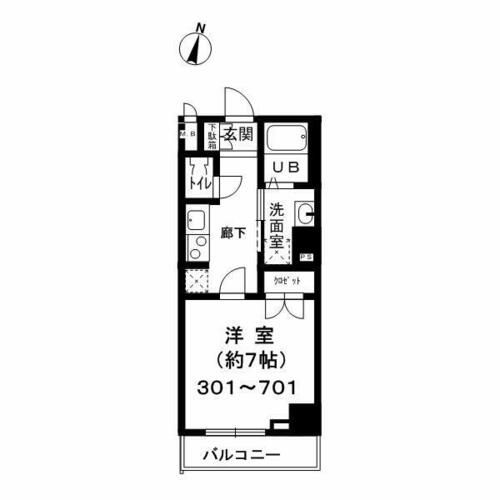 岡本香梅館の間取り