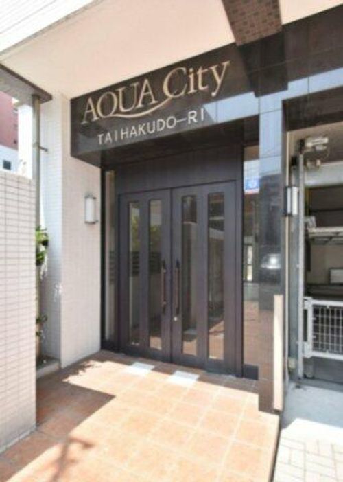 アクアシティ大博通905の玄関