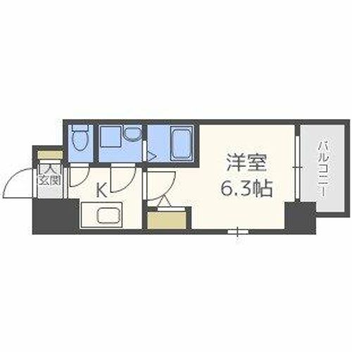 エスリード福島グレイスの間取り