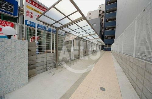 みおつくし東なんばの玄関