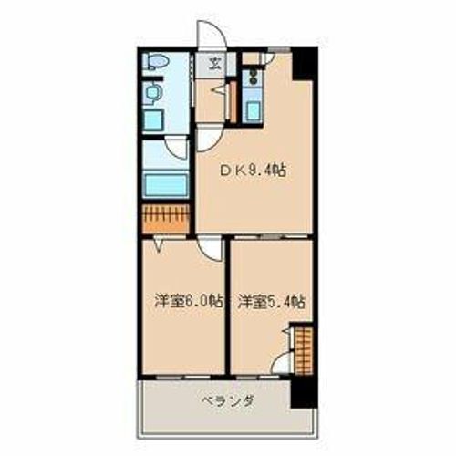 アジリア博多イーストの間取り