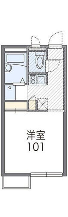 レオパレス豊の間取り