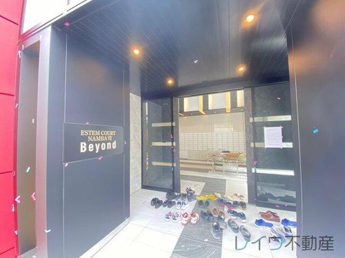 エステムコート難波Ⅶビヨンドの玄関