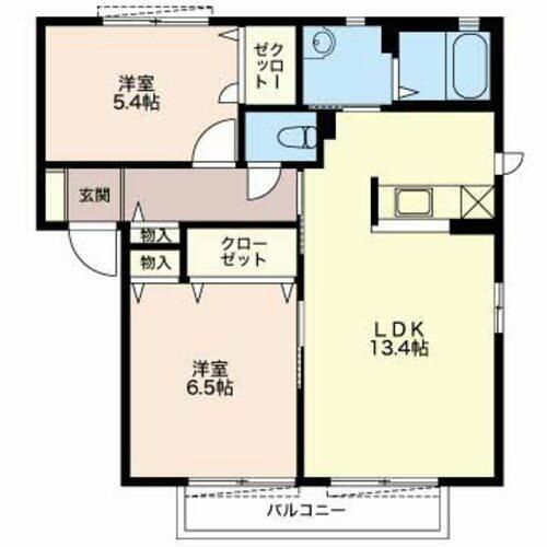 アドラブール美園の間取り