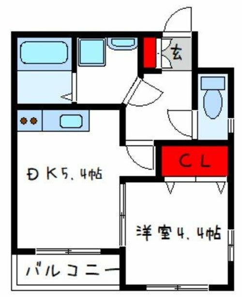 フウキパレス山本の間取り