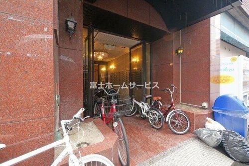 グラシア松屋町の玄関