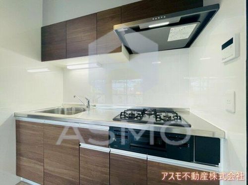 大阪府大阪市城東区蒲生1丁目(マンション)の賃貸物件のキッチン