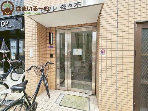ビブレ佐々木の玄関