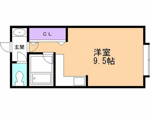 L オレンジコート201の間取り