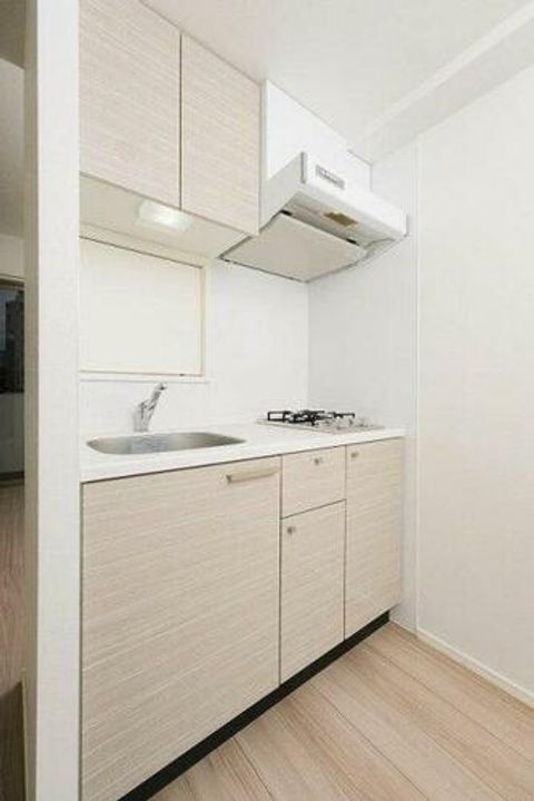 福岡県福岡市博多区下呉服町(マンション)の賃貸物件のキッチン