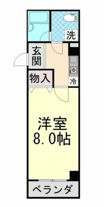 スペース・K404の間取り