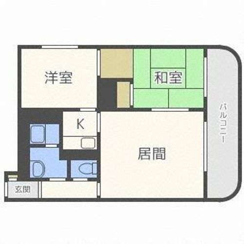 YMノース28202の間取り