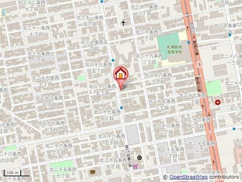 YMノース28202の地図